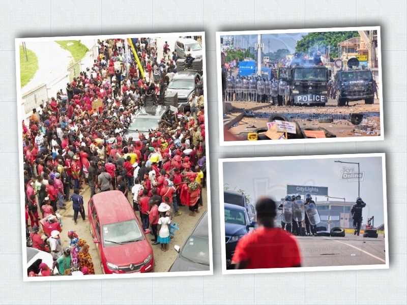 Ghanaians protest economic hardship