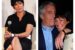 Ghislaine Maxwell and right, with sex offender Epstein