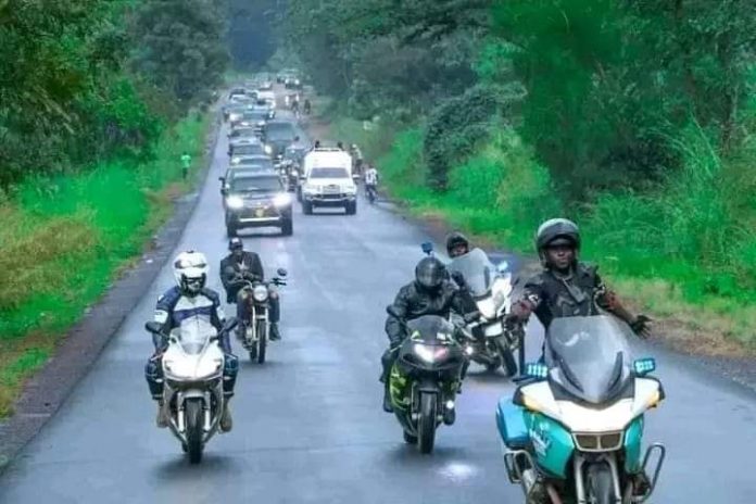 Arrival of Yahaya Bello