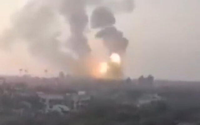 Israel hits Palestinian targets