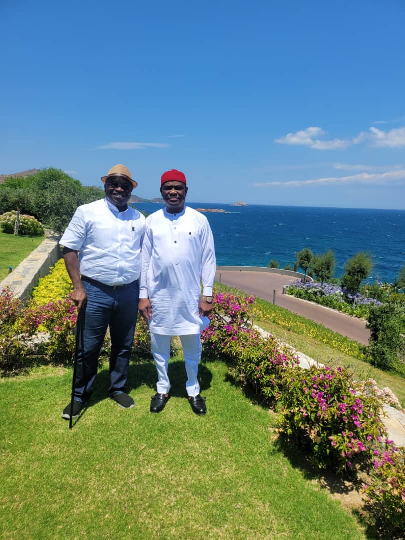 Wike and Ikpeazu in Turkey