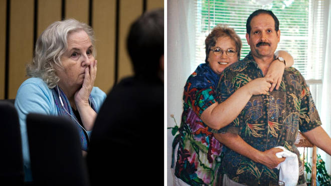 Nancy Crampton Brophy and her husband