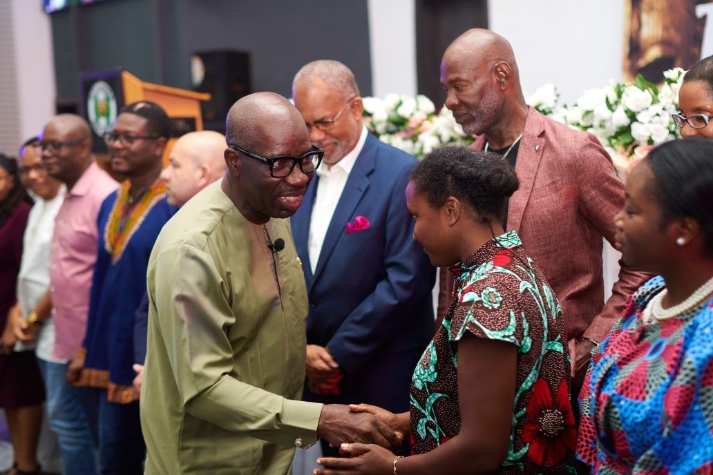 Obaseki meets the trade delegation from U.S.