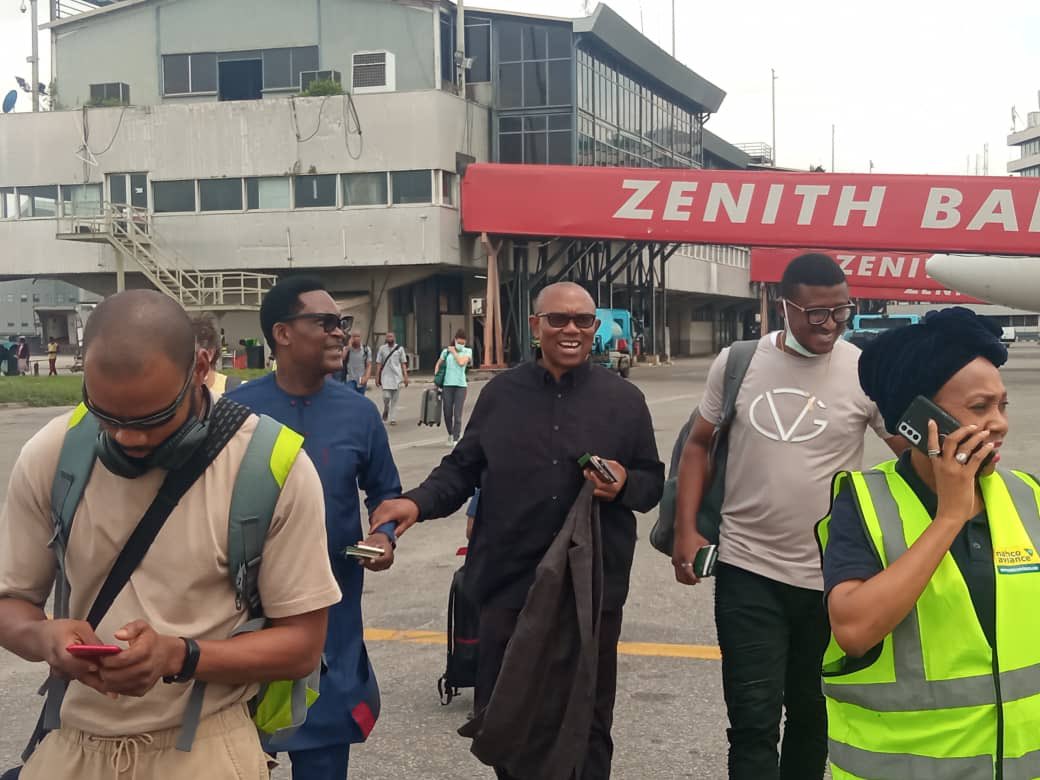 Peter Obi off to Egypt