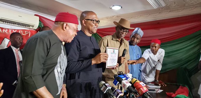 Obi receives Labour Party's certificate of return
