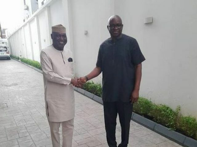 Fayose Hosts Ekiti APC Governor-elect Oyebanji - P.M. News