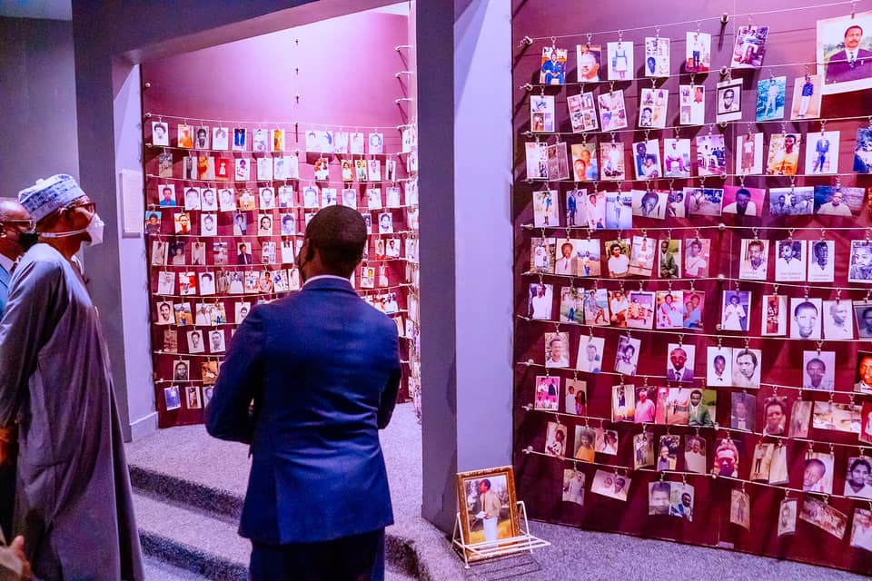 Buhari's message to Nigerian after visiting Kigali Genocide Memorial