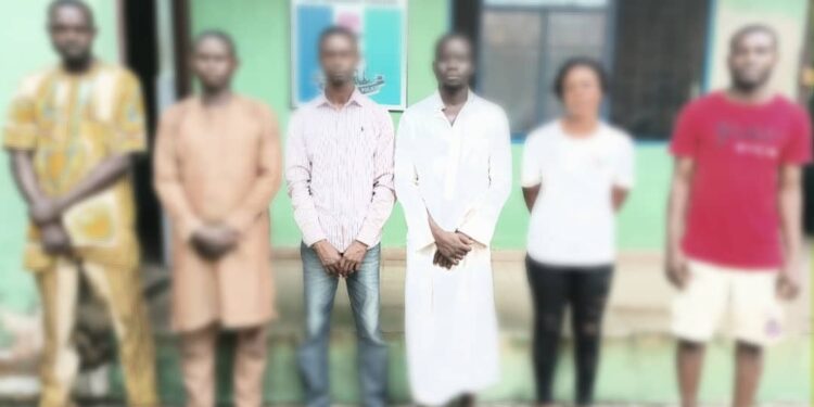 The suspected robbers