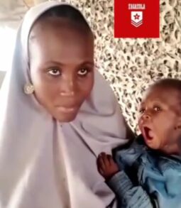Ruth Bitrus Chibok schoolgirl and her son