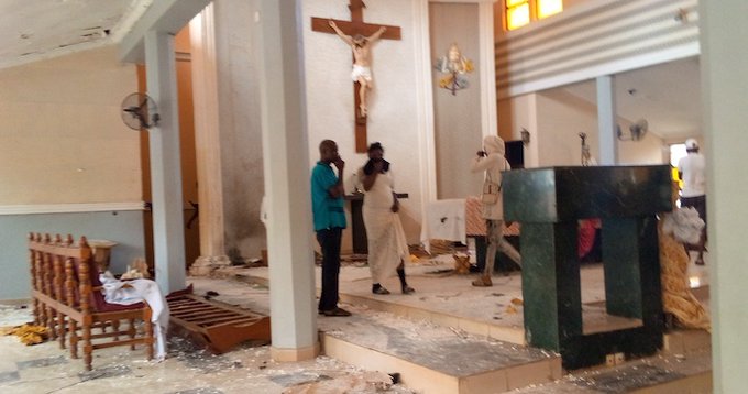 Outrage over terrorists attack in Ondo Church, with many killed - P.M. News