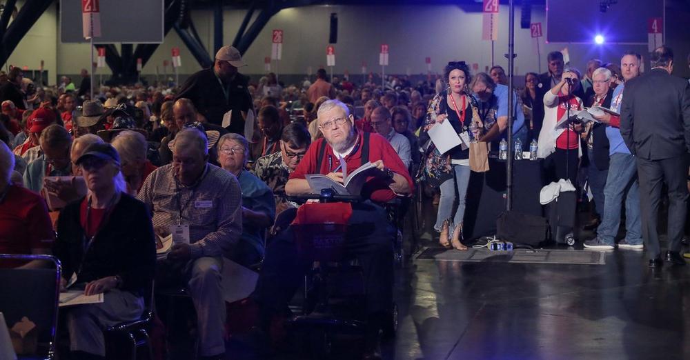 Texas Republicans at their convention