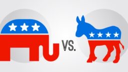 US Democratic and Republican Logo Designs