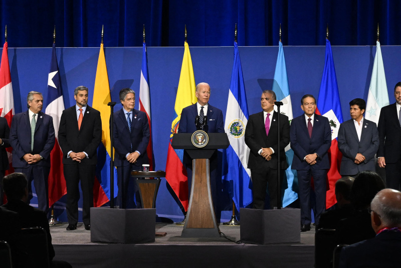 Biden, 19 Latin American leaders sign migration declaration