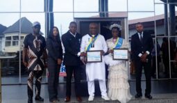 OPM General Overseer, Apostle-Chibuzor Chinyere receives Global Gold Medal Award from International Human Rights Commission for his assistance to the family of late Deborah Yakubu