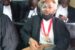 Activist lawyer Malcom Omirobo in Court in Lagos dressed in combination of a legal practitioner and native doctor (olokun) attire
