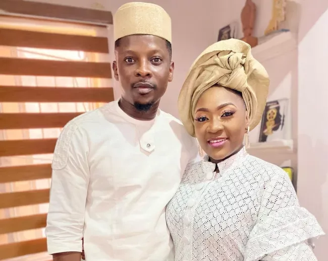 Rotimi Salami and his wife, Jumoke