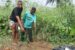 18 year old leader of Rivers kidnap gang, Ubong Emmanuel and a member of his gang: showing the shallow grave they allegedly bury abducted David Onyems