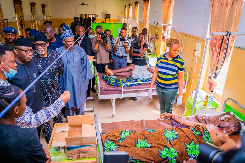 Nigerian governors donate N50m to victims of Owo attack