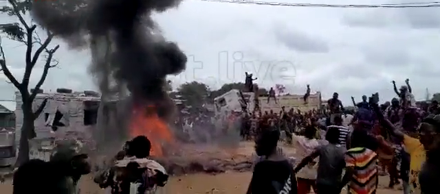 Man burnt to death in Abuja over alleged blasphemy (video)