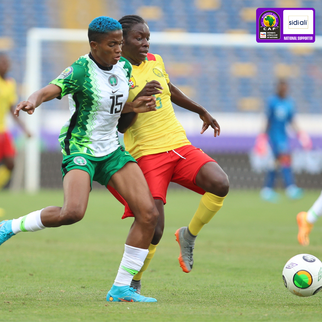 Moment Falcons Dumped Cameroon Out Of WAFCON (Photos) - P.M. News