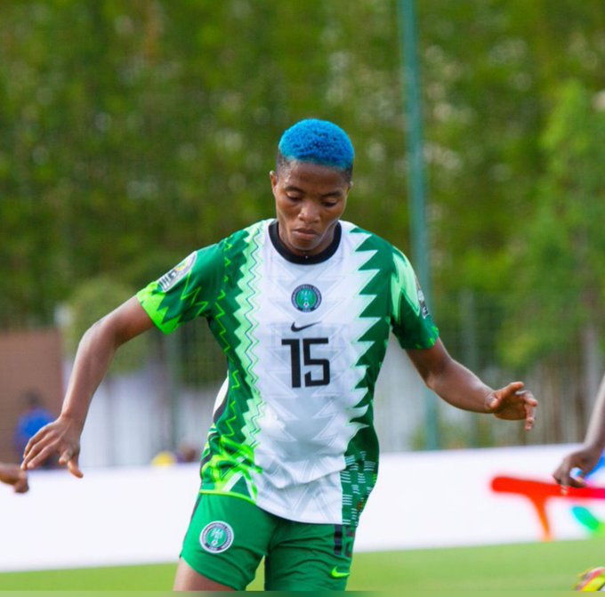 Ajibade scores Nigeria's opening goal