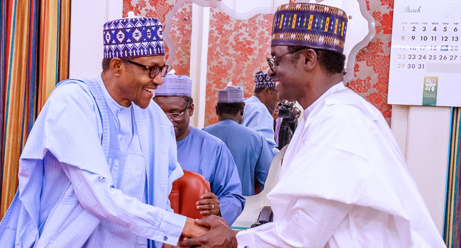 President Buhari inaugurates 55km road in Yobe