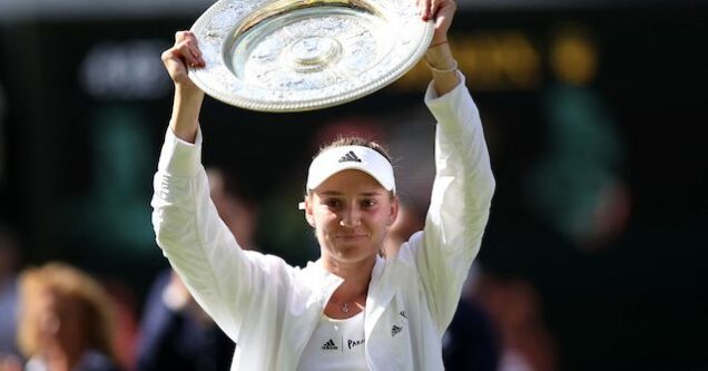Elena Rybakina is the new Wimbledon champion