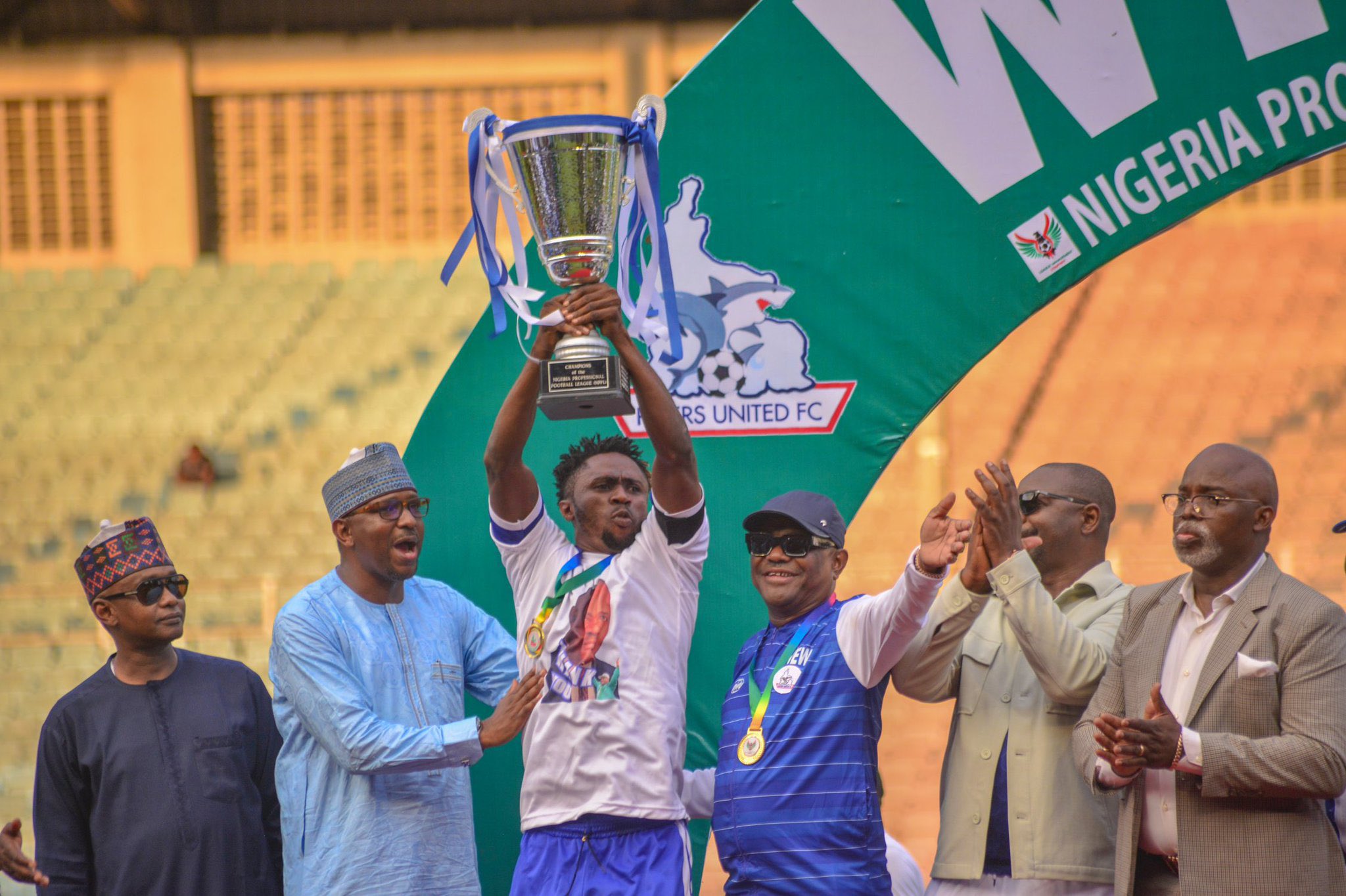 Gov. Wike rewards Rivers United players with $20,000 each