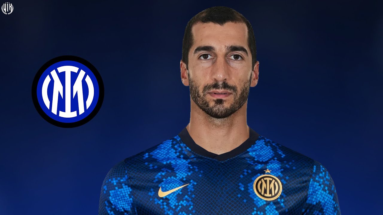 Henrikh Mkhitaryan 22 Inter Milan 2022/23 Third Men Jersey