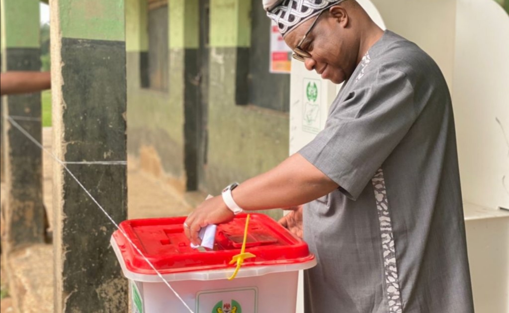 Accord Party candidate, Dr Akin Ogunbiyi