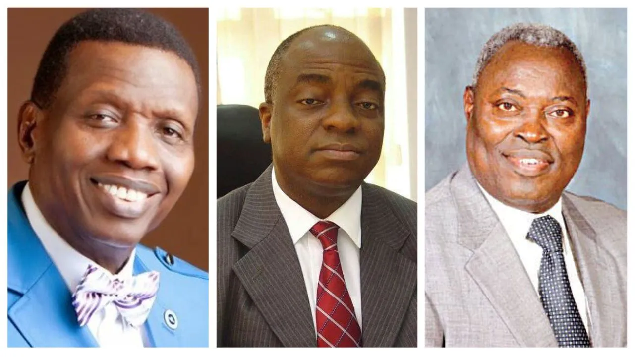 Adeboye, Oyedepo and Kumuyi