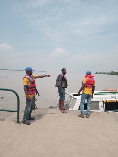 Lagos water guards on Wednesday