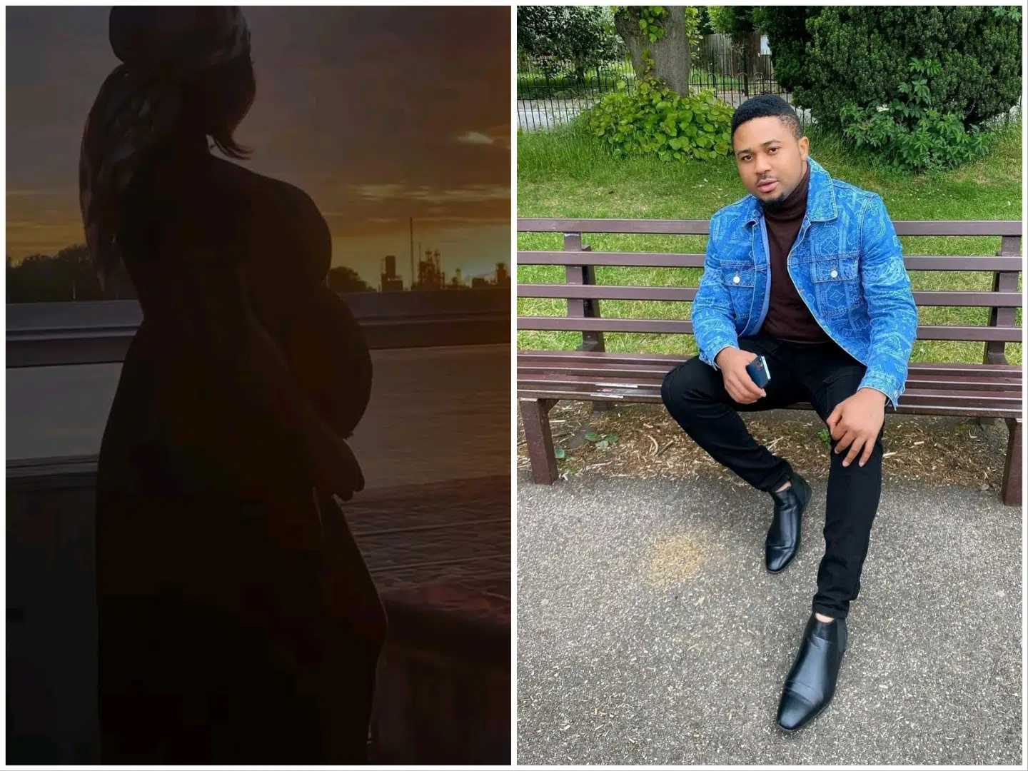 Mike Godson and fiancée