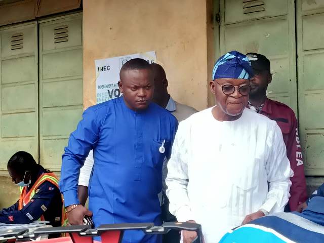 The Osun governor about to be accredited 