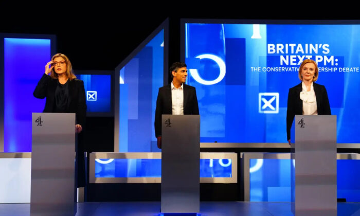 Sunak and Truss clash over tax in leadership debate