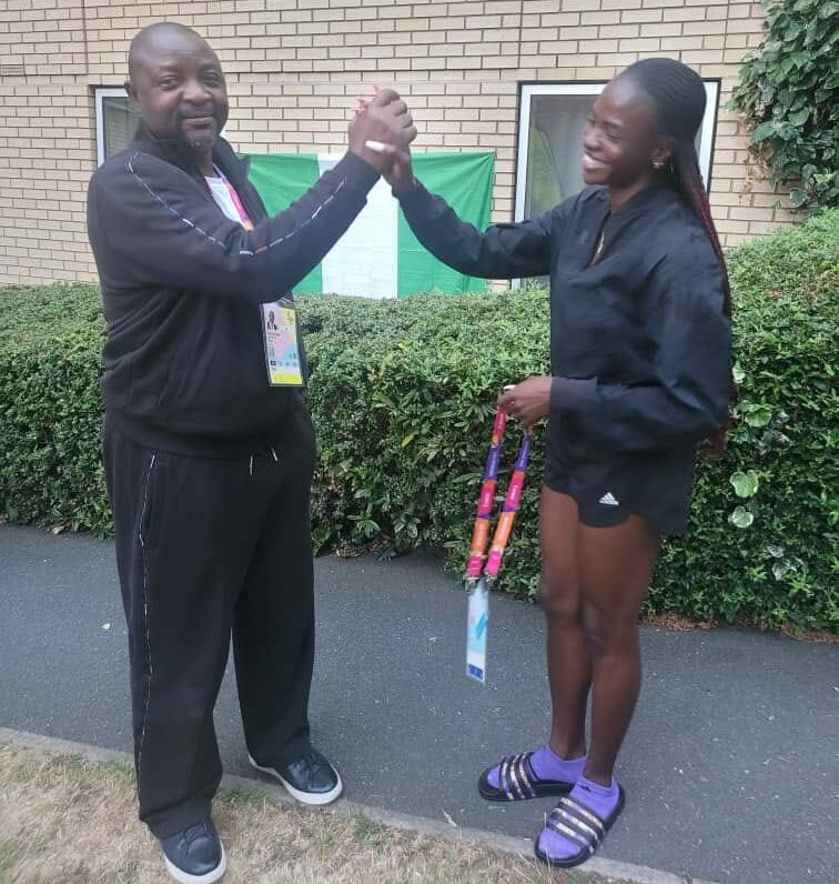 Tobi Amusan hits Birmingham for Commonwealth Games