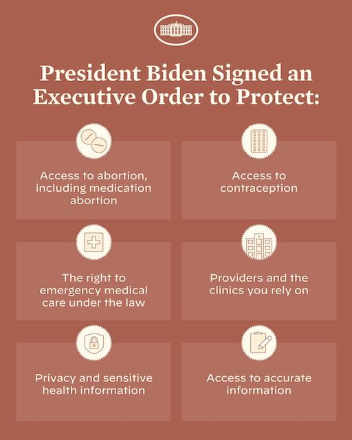 The Executive order on abortion