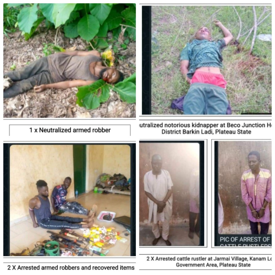 Troops neutralise terrorists, apprehend notorious kidnappers, robbers