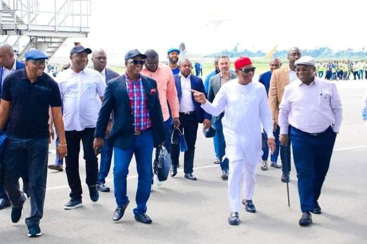 Wike arrives from Turkey