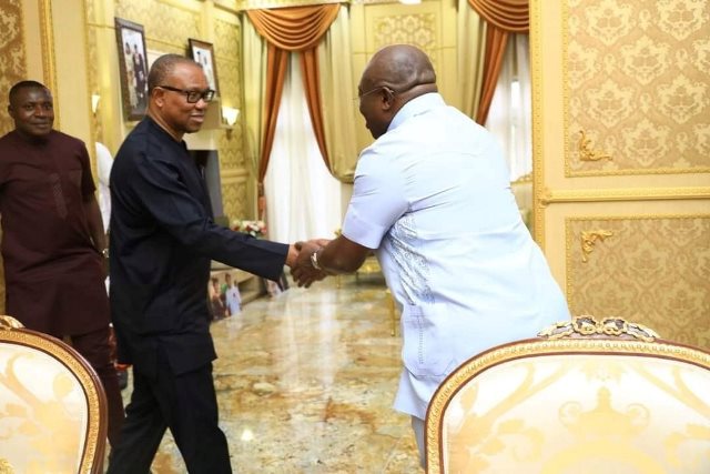 Ikpeazu receives Obi in Abia