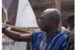 Benue APC Guber candidate, Rev. Fr Hyacinth Alia assessing facilities destroyed by suspected thugs at his campaign office in Gboko