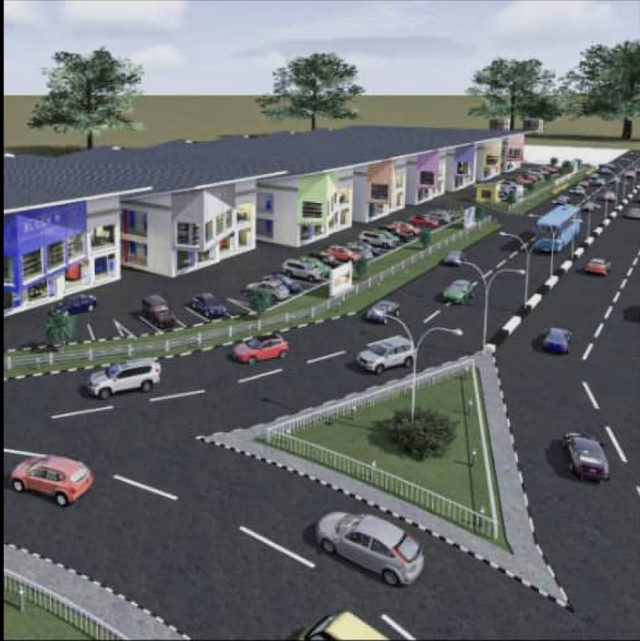3D photo of Alade Market being reconstructed