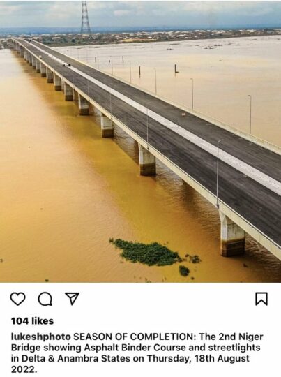 A view of Second Niger Bridge
