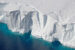 Antarctica glaciers falling off. NASA Photo