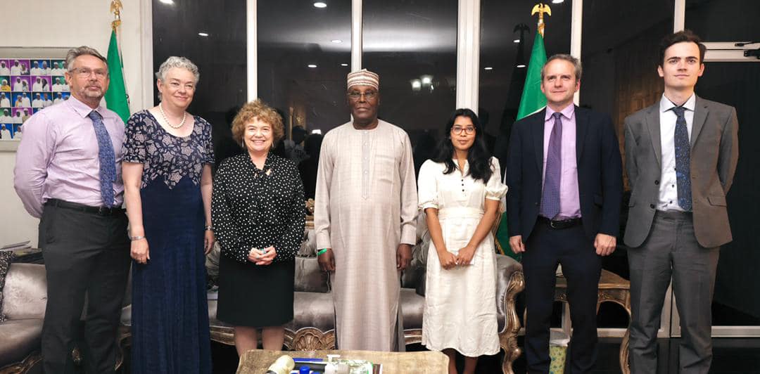 2023: Atiku Abubakar hosts delegation of British High Commission