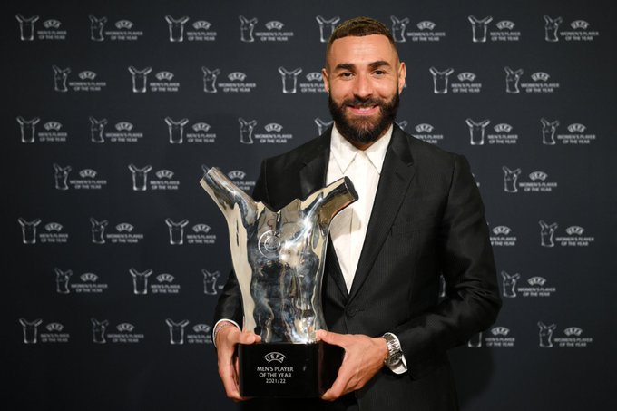 Benzema wins Men's Player of the Year award