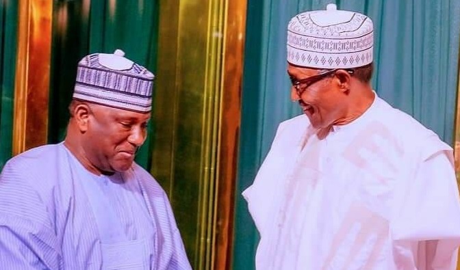 Buhari and AbdulSamad Rabiu of BUA