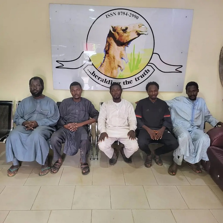 The released hostages