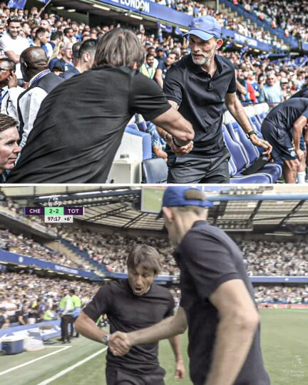 Conte and Tuchel fight at full time