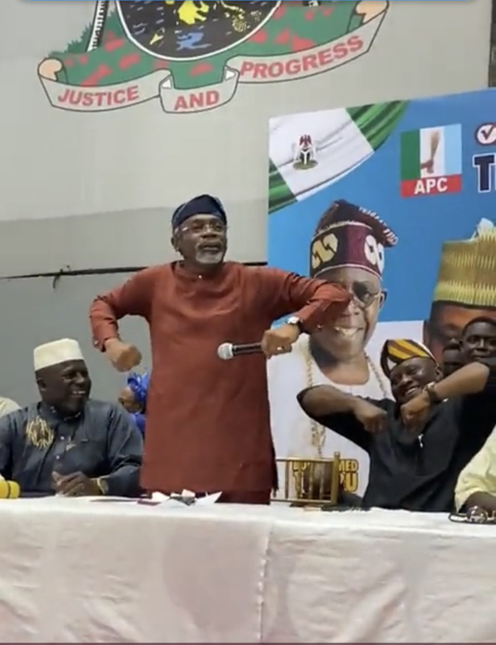 Femi Gbajabiamila joins 'Buga' challenge